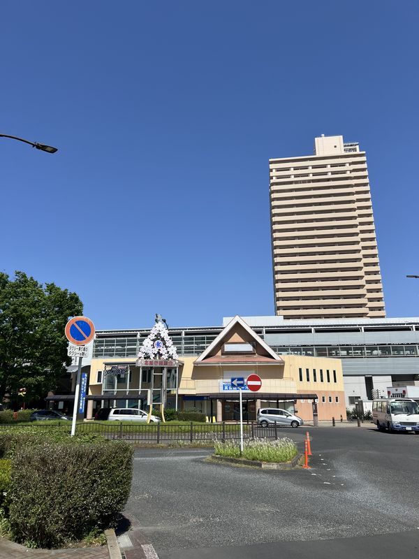 北越谷駅西口ロータリー