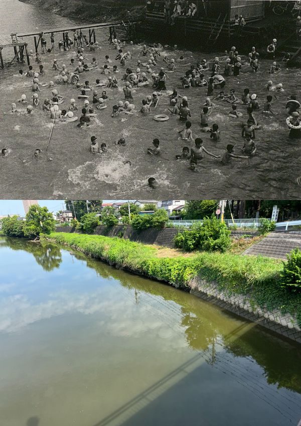 寺橋水練場の今昔