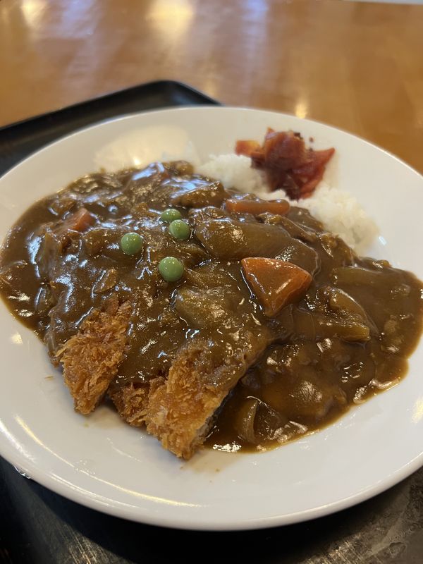 朝日屋のカツカレー