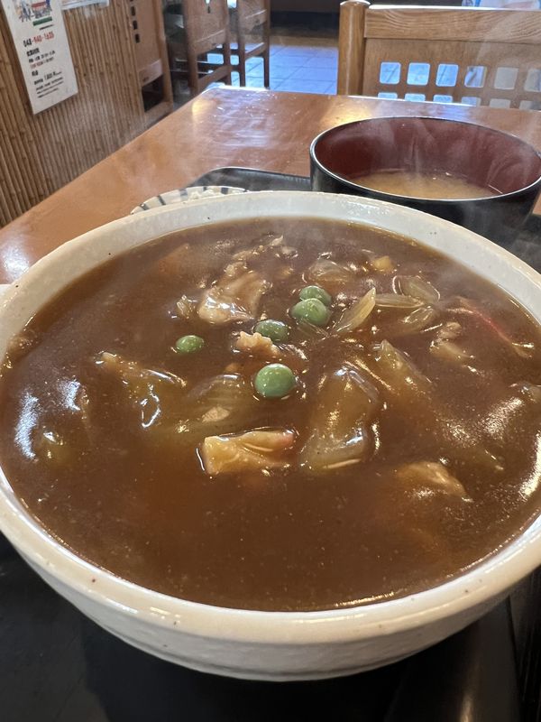 朝日屋のカレー丼