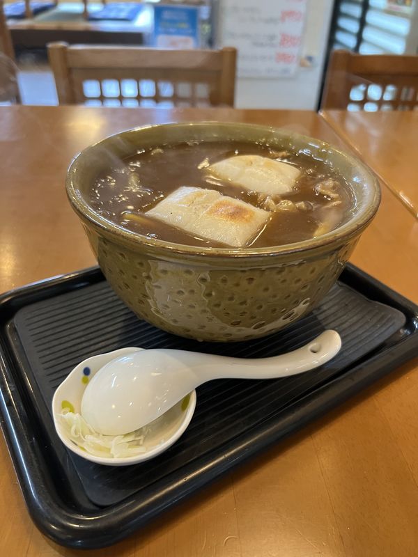 カレーうどん｜朝日屋