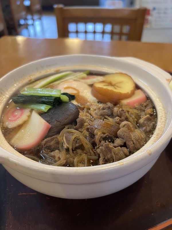 すき焼きうどん