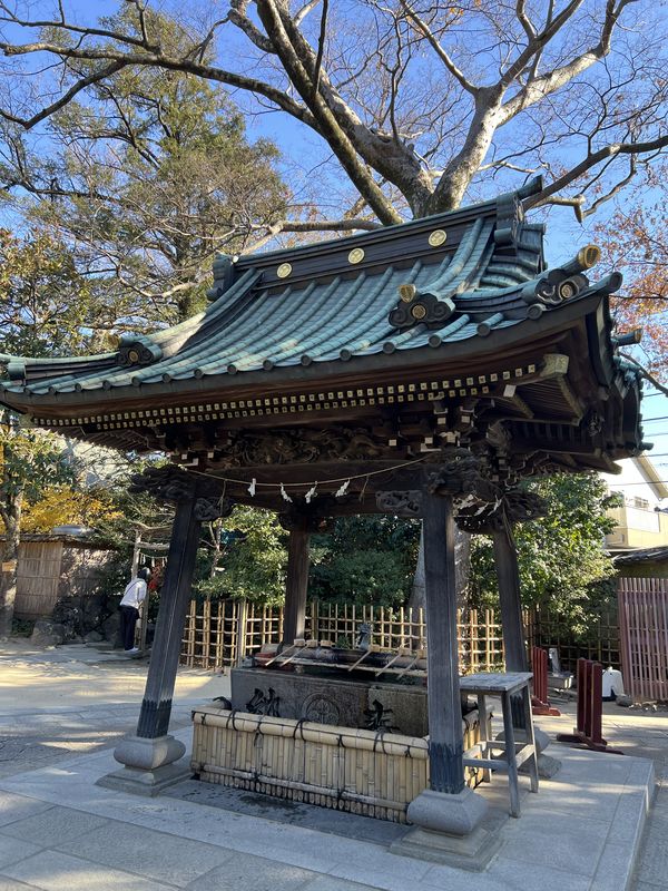 手水舎｜越谷久伊豆神社