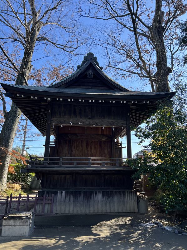 神楽殿｜越谷久伊豆神社