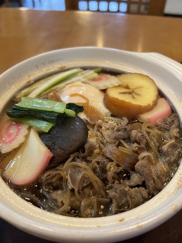 すき焼きうどん