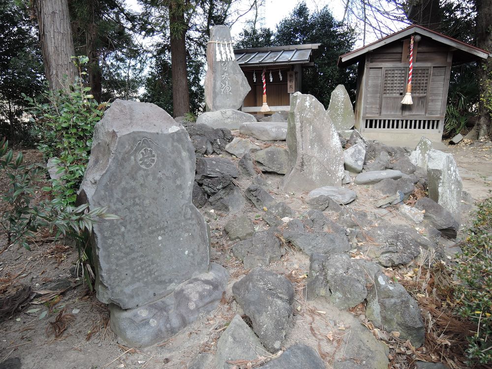 富士塚｜石神井神社（越谷市西新井）