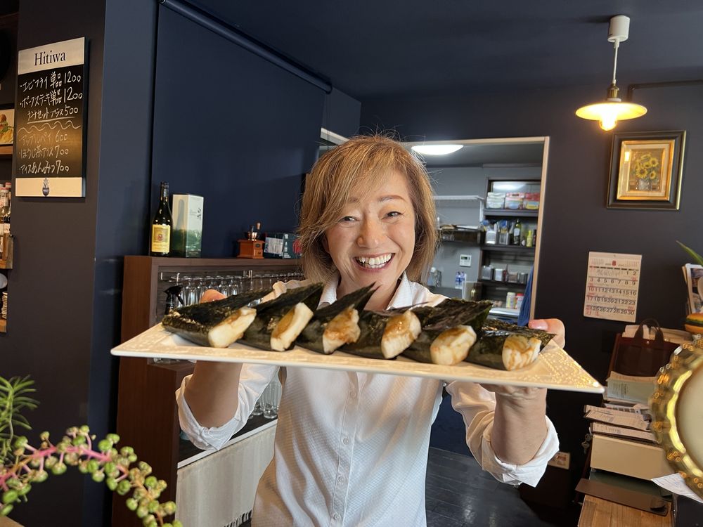 ヒチワの揚げ餅