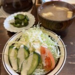 サラダ・漬け物・味噌汁 サラダ・漬け物・味噌汁